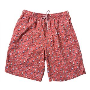 Peter Miller Seaside Collection Drawstring Swim Trunks (Size S)